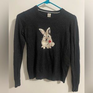 XS ED by Ellen rabbit sweater